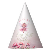 Chapeaux De Fètes Fairy Premier Anniversaire Enchanted Woods (Devant)