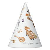 Chapeaux De Fètes Faisons du bruit Animaux africains Anniversaires d (Gauche)