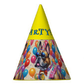 Chapeaux De Fètes Faisons la fête ! jaune casquette (Droite)