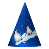 Chapeaux De Fètes Famille Penguin (Gauche)