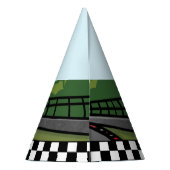 Chapeaux De Fètes Fast One | Custom Race Car Driver Photo Pit Crew (Dos)