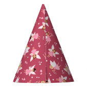 Chapeaux De Fètes Fée Anniversaire Pink (Dos)