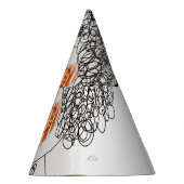 Chapeaux De Fètes Femme de mode : Lignes noires Graphiques (Droite)