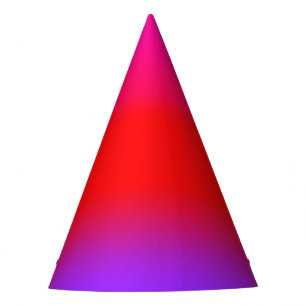 Chapeaux De Fètes Festif Magenta Rouge violet Ombre drôle