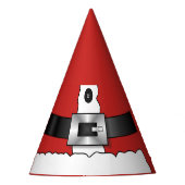 Chapeaux De Fètes Festif Retro noël costume rouge Santa Claus (Devant)