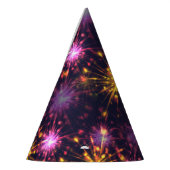 Chapeaux De Fètes Festive feux d'artifice des coeurs (Gauche)