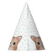 Chapeaux De Fètes Fête Anniversaire de enfant avec chats mignons Par (Dos)