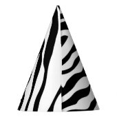 Chapeaux De Fètes Fête d'anniversaire chic safari avec impression zè (Dos)