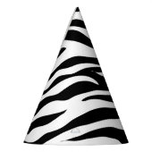 Chapeaux De Fètes Fête d'anniversaire chic safari avec impression zè (Gauche)