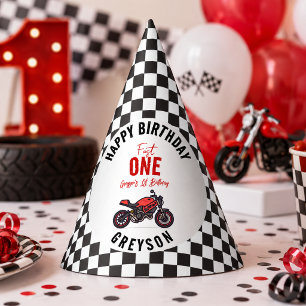 Chapeaux De Fètes Fête d'anniversaire de 1 an pour un garçon passion