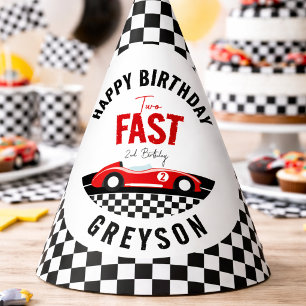 Chapeaux De Fètes Fête d'anniversaire de 2 ans pour garçon avec deux