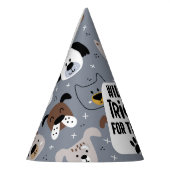 Chapeaux De Fètes Fête d'anniversaire de chien drôle mignonne (Gauche)