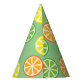 Chapeaux De Fètes Fête d'anniversaire de Citrus Slice (Dos)