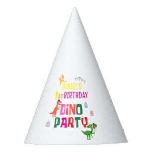 Chapeaux De Fètes Fête d'anniversaire de dinosaure pour enfants