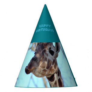 Chapeaux De Fètes Fête d'anniversaire de girafe