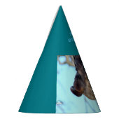 Chapeaux De Fètes Fête d'anniversaire de girafe (Gauche)