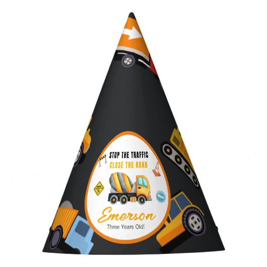 Chapeaux De Fètes Fête d'anniversaire de la construction (Devant)