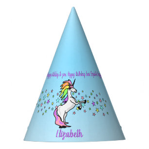 Chapeaux De Fètes Fête d'anniversaire de licorne