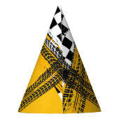 Chapeaux De Fètes Fête d'anniversaire de voiture de course rapide et (Dos)