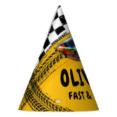 Chapeaux De Fètes Fête d'anniversaire de voiture de course rapide et (Gauche)