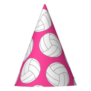 Chapeaux De Fètes Fête d'anniversaire de volley-ball