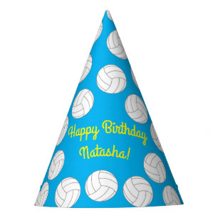 Chapeaux De Fètes Fête d'anniversaire de volley-ball