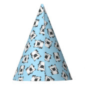 Chapeaux De Fètes Fête d'anniversaire de Zebra (Dos)