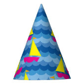 Chapeaux De Fètes Fête d'anniversaire du bateau à voile (Devant)