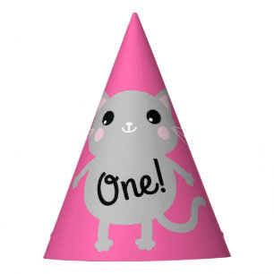 Chapeaux De Fètes Fête d'anniversaire du chat