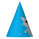 Chapeaux De Fètes Fête d'anniversaire du chat (Gauche)