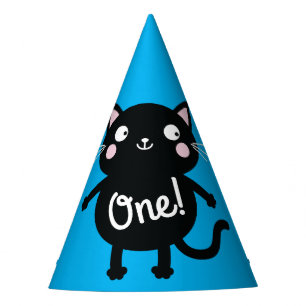 Chapeaux De Fètes Fête d'anniversaire du chat