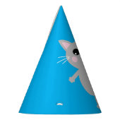 Chapeaux De Fètes Fête d'anniversaire du chat (Gauche)