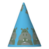 Chapeaux De Fètes fête d'anniversaire hippo (Droite)