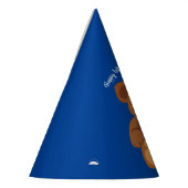 Chapeaux De Fètes Fête d'anniversaire mignonne d'arc-en-ciel d'ours (Gauche)