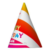 Chapeaux De Fètes Fête d'anniversaire Nom personnalisé Cool mignon (Droite)