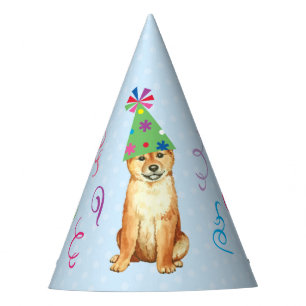 Chapeaux De Fètes Fête d'anniversaire Shiba Inu
