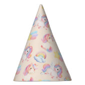 Chapeaux De Fètes Fête d'anniversaire simple Rainbow moderne (Droite)