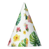 Chapeaux De Fètes Fête d'anniversaire Tropical Hawaii Aloha (Dos)