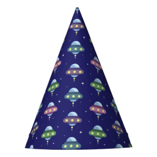 Chapeaux De Fètes Fête d'anniversaire UFO Space