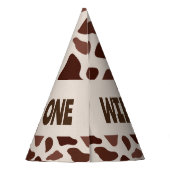 Chapeaux De Fètes Fête d'anniversaire Wild One Cowboy (Dos)