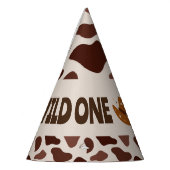 Chapeaux De Fètes Fête d'anniversaire Wild One Cowboy (Gauche)