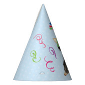 Chapeaux De Fètes Fête d'anniversaire Yorkie (Gauche)