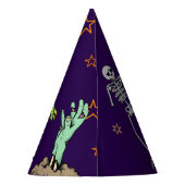 Chapeaux De Fètes Fête d'anniversaire Zombie (Dos)
