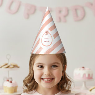 Chapeaux De Fètes Fête de gâteaux Filles Anniversaire Amusement Rose