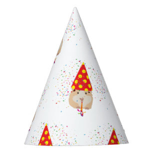 Chapeaux De Fètes Fête de hamster - Animaux ayant une fête