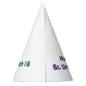 Chapeaux De Fètes Fête de la Saint-Urho    HatPeace Grasshopper (Dos)