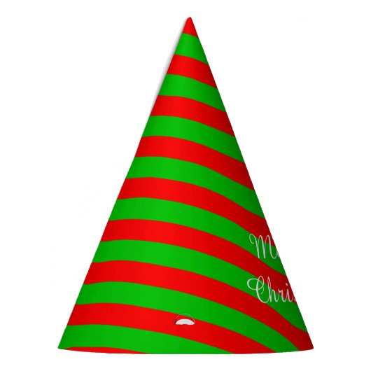 Chapeaux De Fètes Fête de Noël Casquette/Vert et Rouge (Gauche)