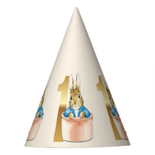 Chapeaux De Fètes Fête de premier anniversaire lapin classique