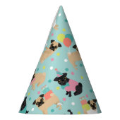 Chapeaux De Fètes Fête de Pug Birthday (Gauche)