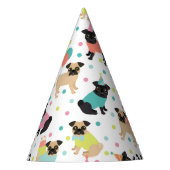Chapeaux De Fètes Fête de Pug Birthday (Devant)